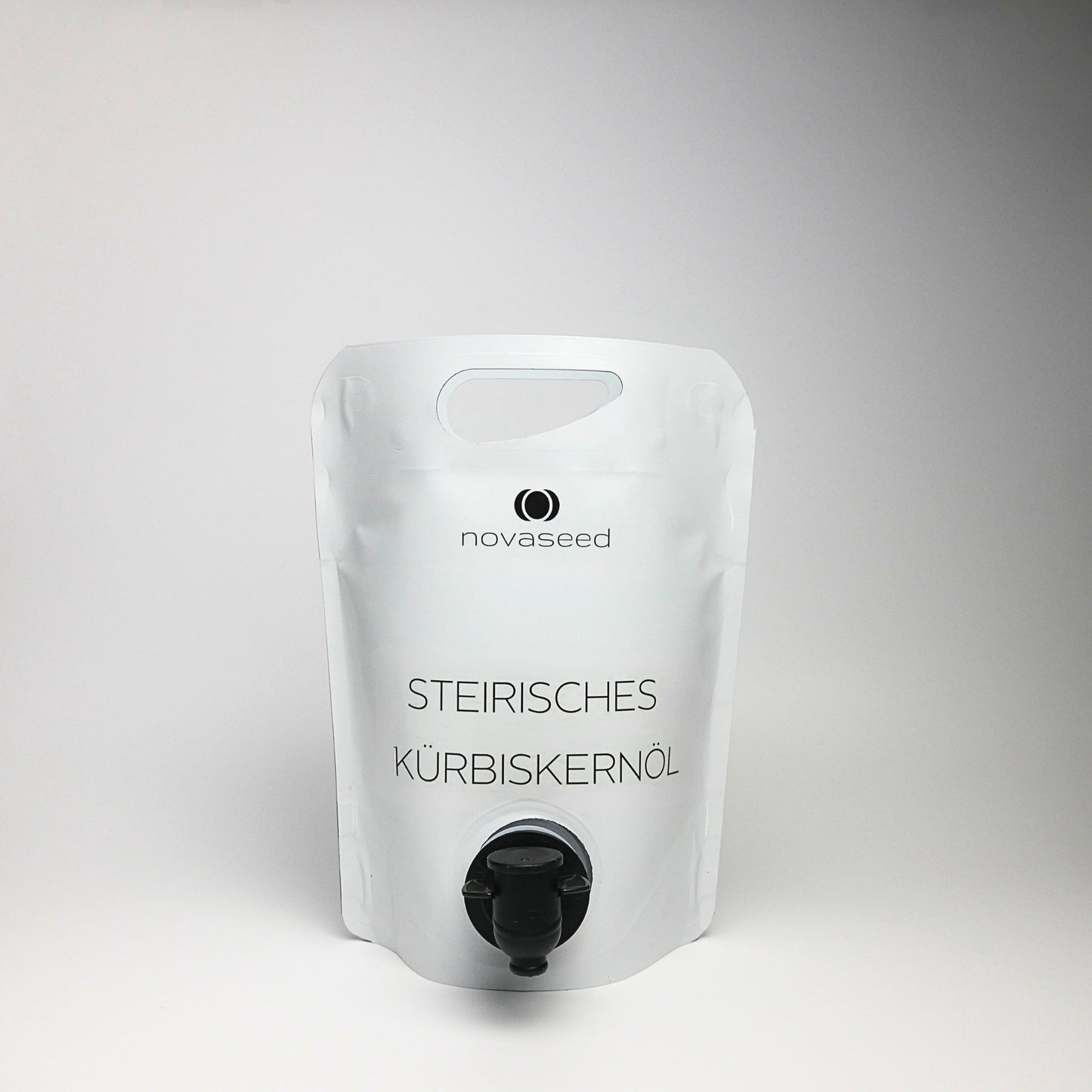Steirisches Kürbiskernöl g.g.A. – kaltgepresst 1 Liter Pouch im Standbodenbeutel