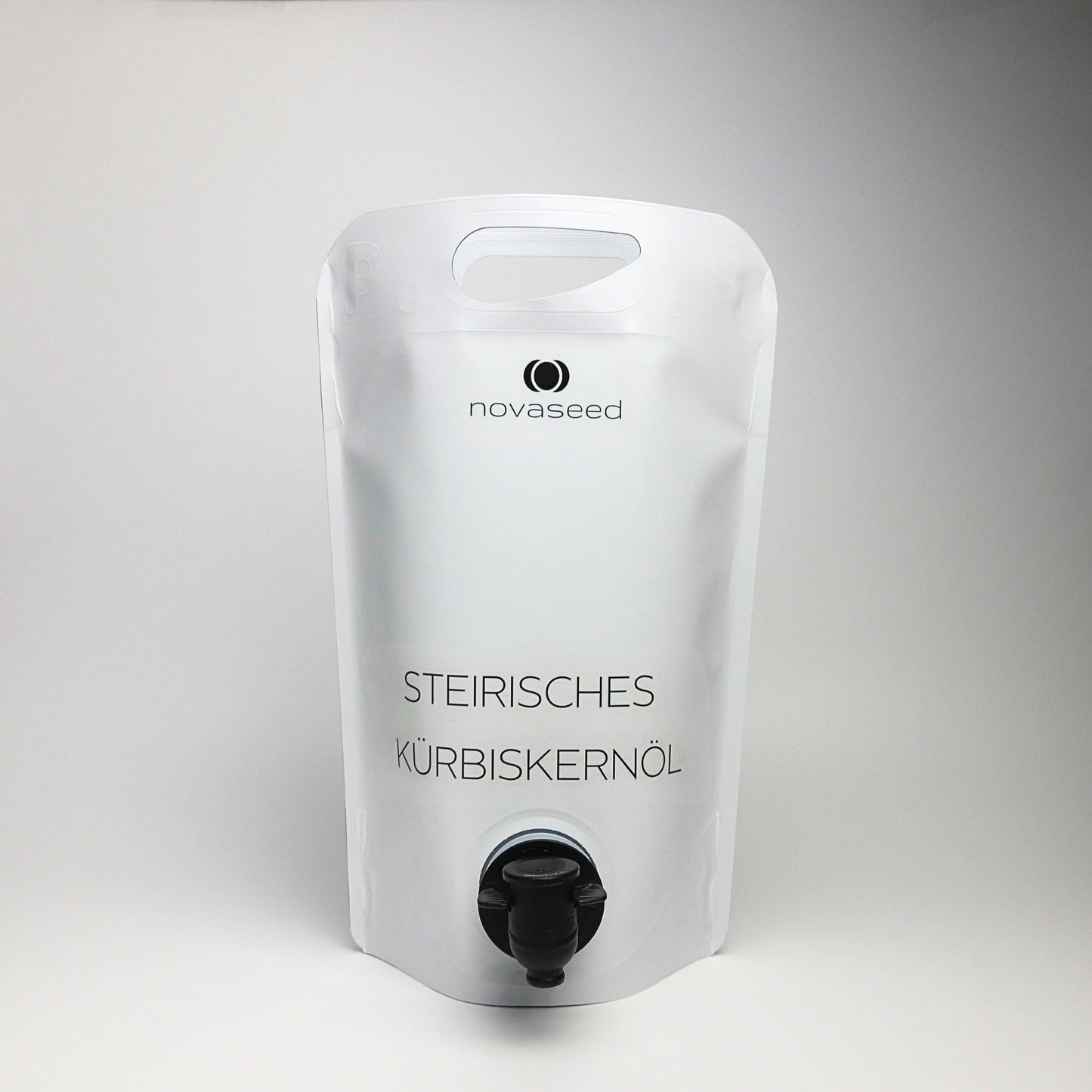 Steirisches Kürbiskernöl g.g.A. – kaltgepresst 1,5 Liter Pouch im Standbodenbeutel