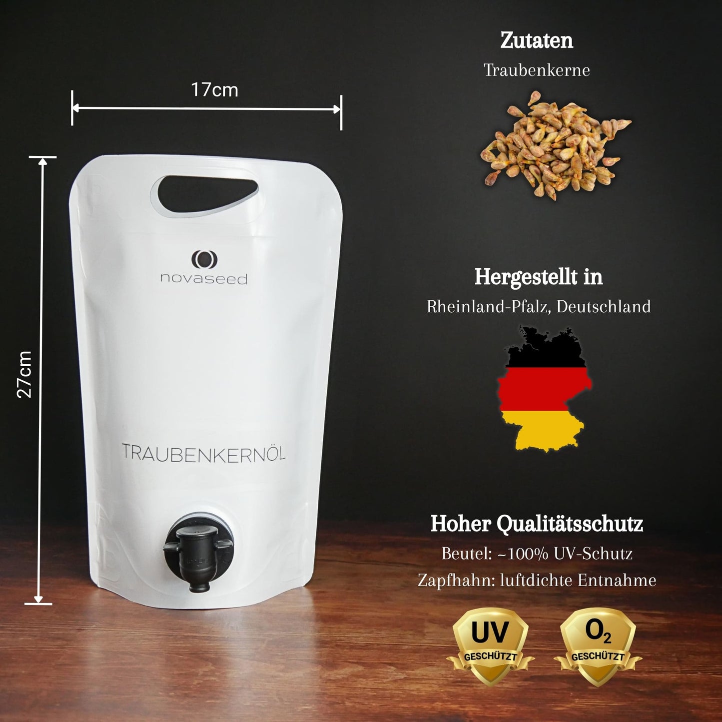 Traubenkernöl novaseed