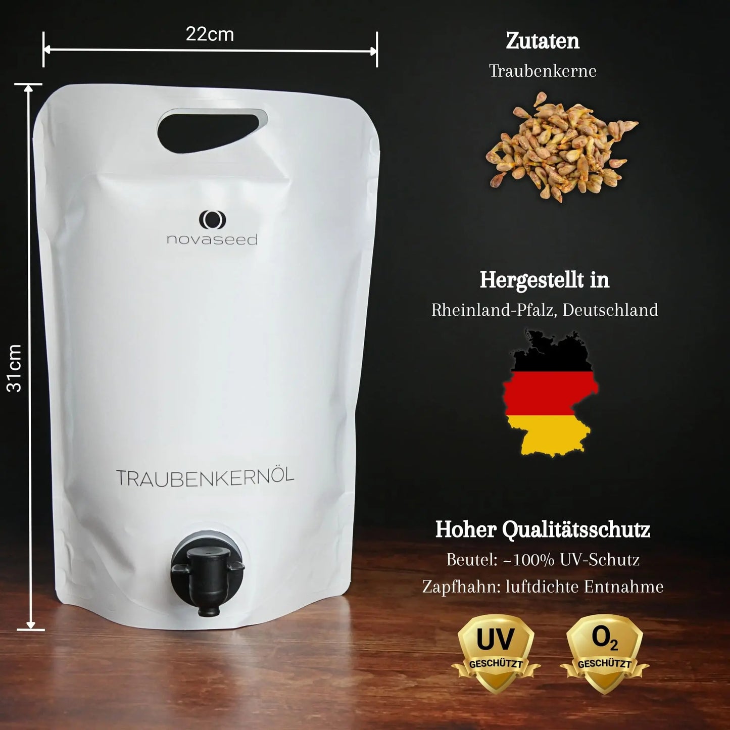 Traubenkernöl novaseed