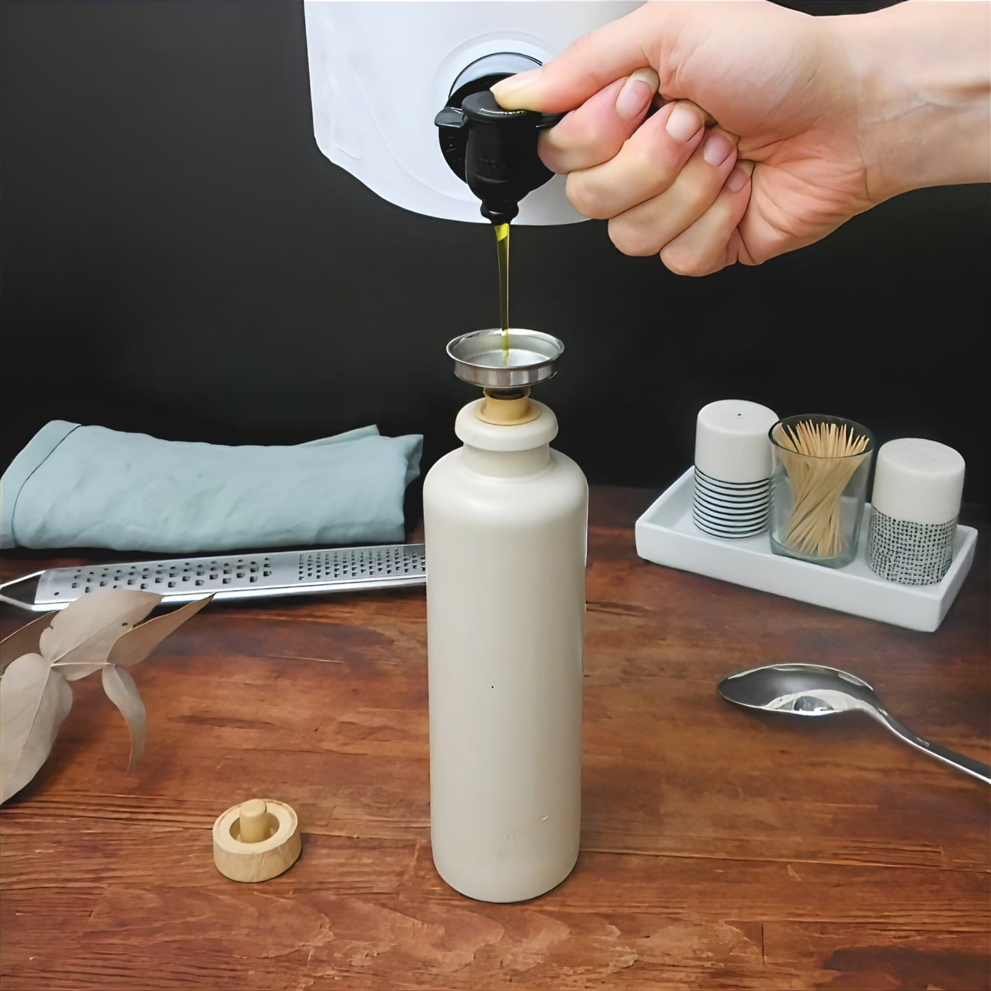 Servierflasche Keramik novaseed