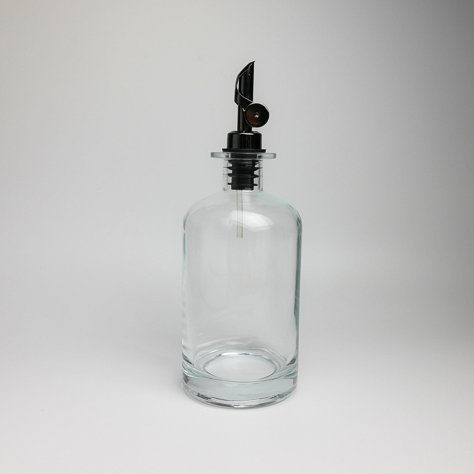Ölflasche/Essigflasche aus Glas mit Ausgießer