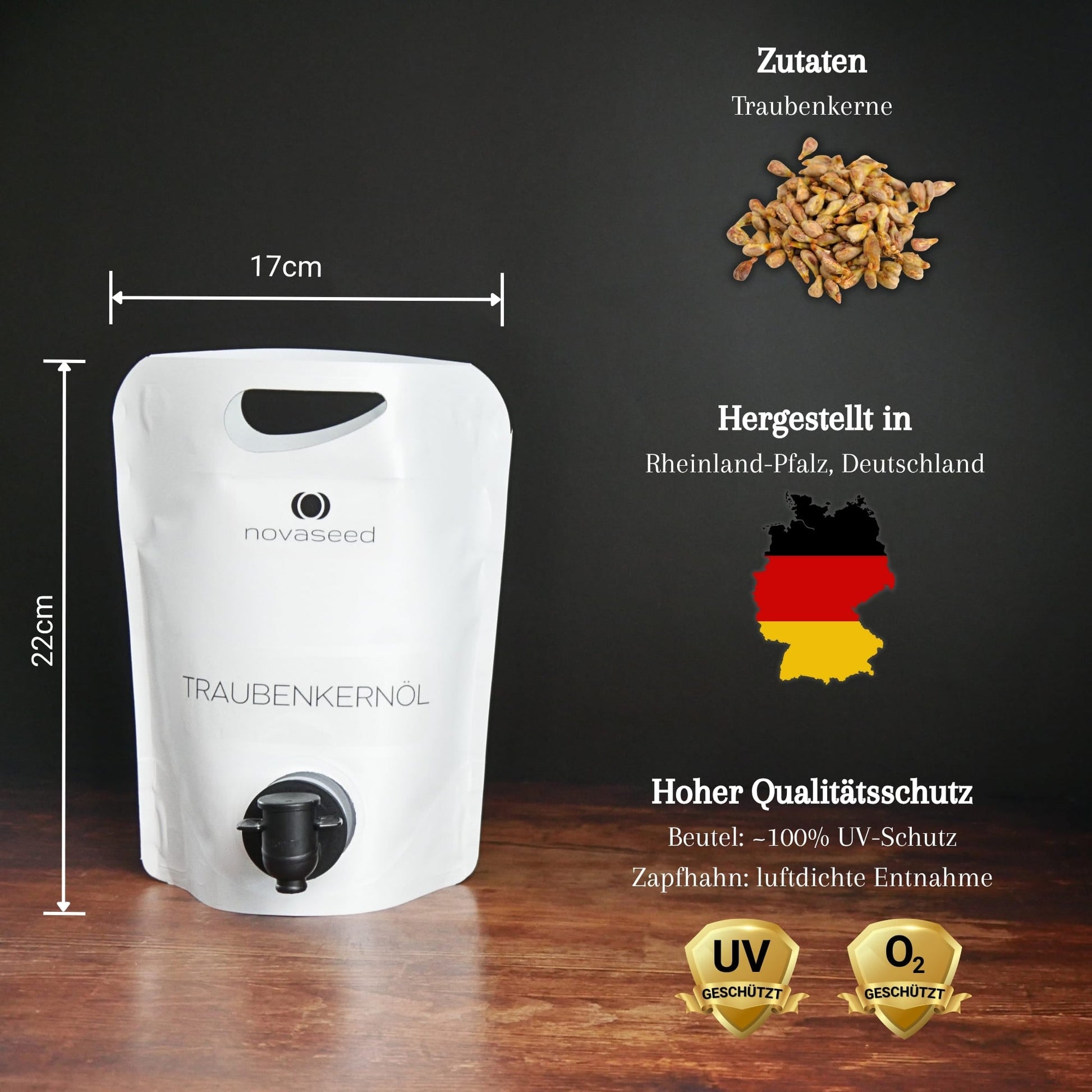Traubenkernöl novaseed
