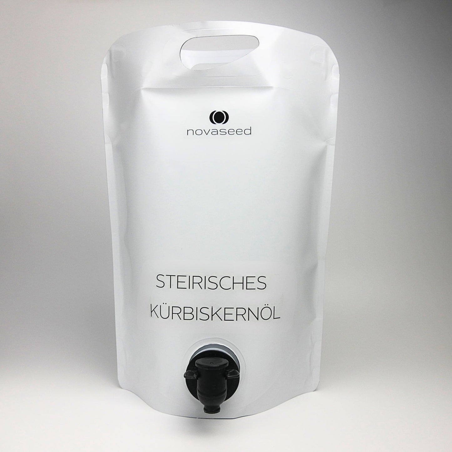 Steirisches Kürbiskernöl g.g.A. – kaltgepresst 3 Liter Pouch im Standbodenbeutel
