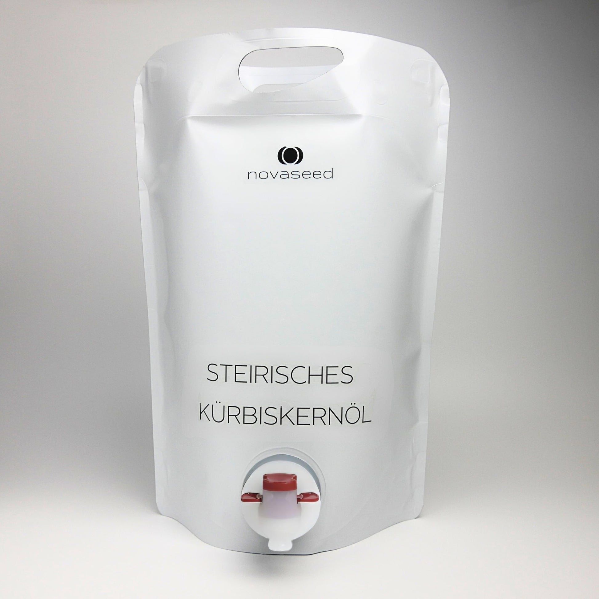 Steirisches Kürbiskernöl g.g.A. – kaltgepresst 3 Liter Pouch im Standbodenbeutel