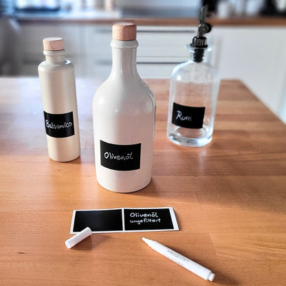 Tafeletiketten selbstklebend mit Kreidestift novaseed