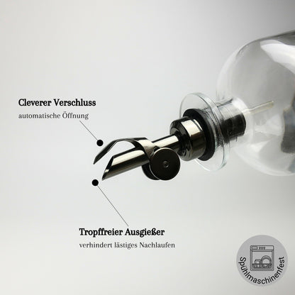 Servierflasche Glas novaseed