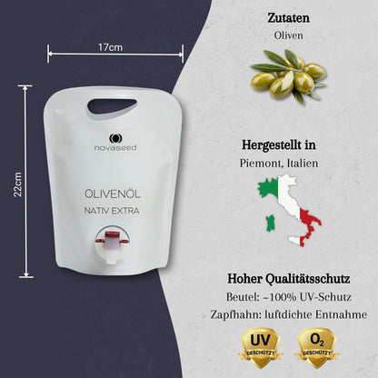 Olivenöl Nativ Extra kaltgepresst - aus Italien
