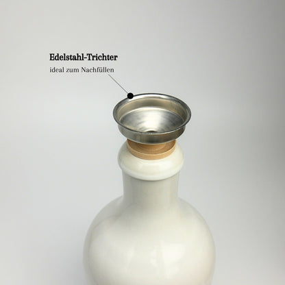Servierflasche Keramik novaseed