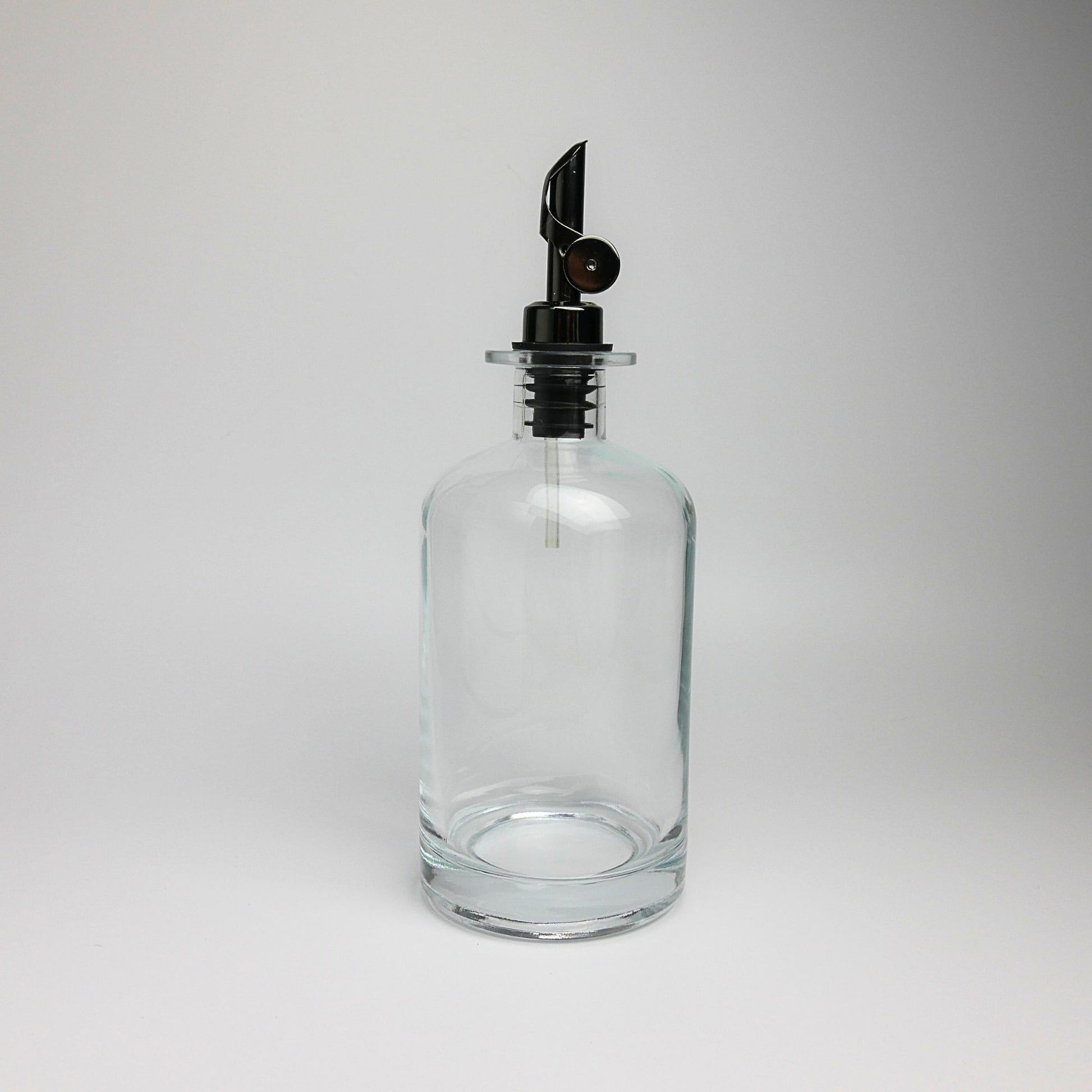 Ölflasche/Essigflasche aus Glas mit Ausgießer