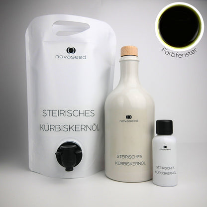 Steirisches Kürbiskernöl g.g.A. novaseed
