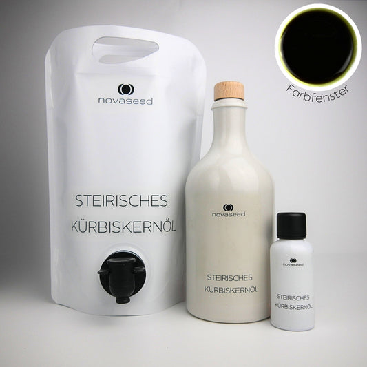 Steirisches Kürbiskernöl g.g.A. novaseed
