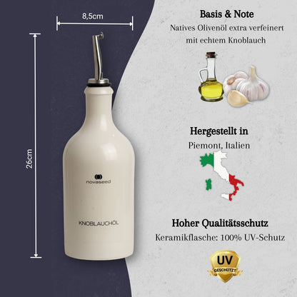 Knoblauchöl - aus Italien novaseed® Shop