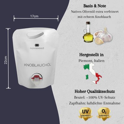 Knoblauchöl - aus Italien