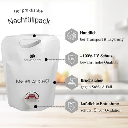 Knoblauchöl - aus Italien