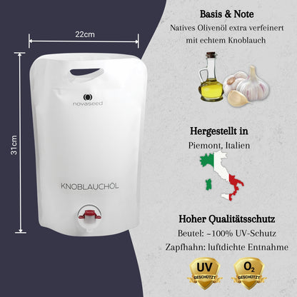 Knoblauchöl - aus Italien