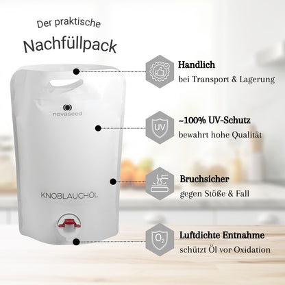 Knoblauchöl - aus Italien