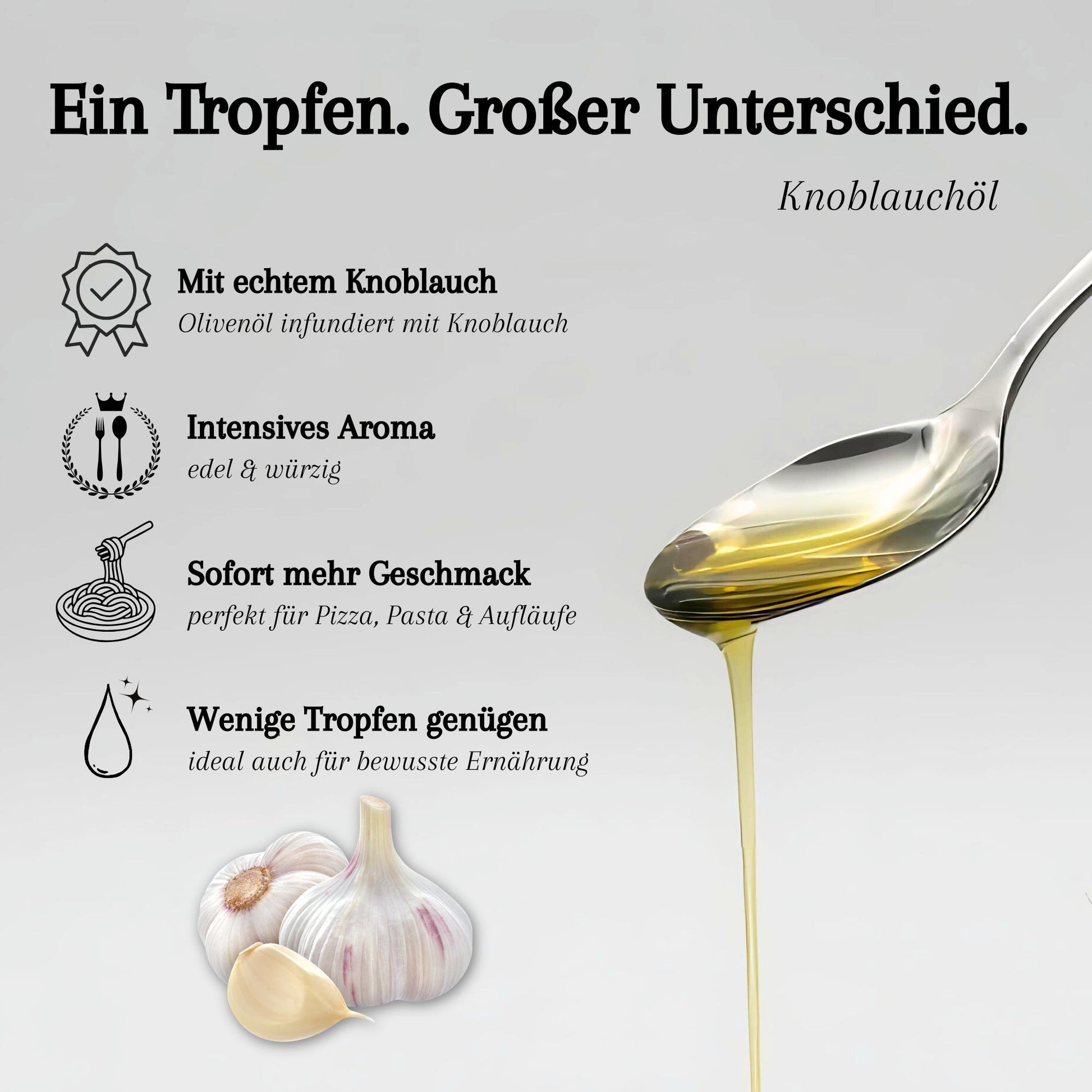 Knoblauchöl - aus Italien novaseed® Shop