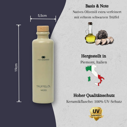 Trüffelöl weiß - mit echtem Trüffel aus Italien novaseed