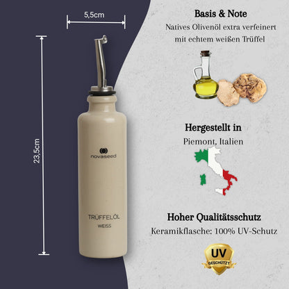 Trüffelöl weiß - mit echtem Trüffel aus Italien novaseed