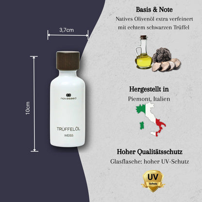 Trüffelöl weiß - mit echtem Trüffel aus Italien novaseed
